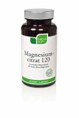 NICAPUR Magnesiumcitrat 120 Kapseln