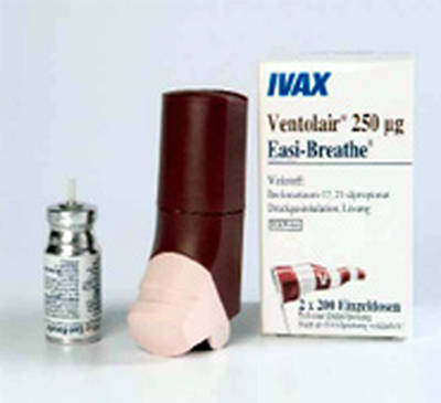 VENTOLAIR 250 g 200 Hub Easi Breathe Dos.-Aerosol