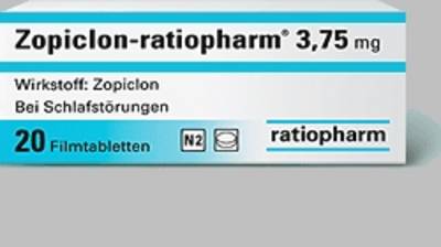 ZOPICLON-ratiopharm 3,75 mg Filmtabletten