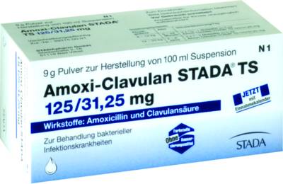 AMOXI-CLAVULAN STADA TS 125/31,25 mg Plv.Sus.-Hst.