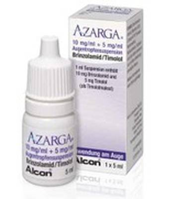 AZARGA 10 mg/ml + 5 mg/ml Augentropfensuspension