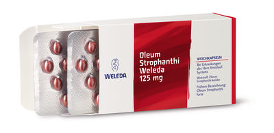 OLEUM STROPHANTHI Weleda 125 mg Weichkapseln