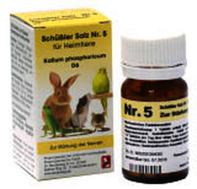 SCHSSLER SALZ Nr.5 Kalium phos.D 6 f.Heimtiere