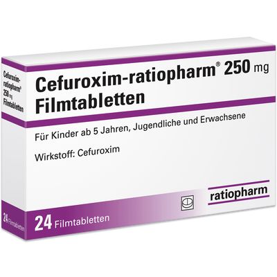 CEFUROXIM-ratiopharm 250 mg Filmtabletten