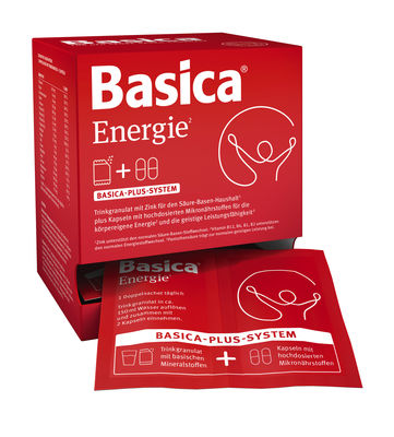BASICA Energie Trinkgranulat+Kapseln f.30 Tage Kpg