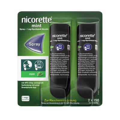 NICORETTE Mint Spray 1 mg/Spr�hsto� NFC