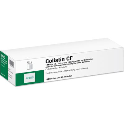 COLISTIN CF 1 Million I.E. P.+LM Her.Lsg.f.Verneb.