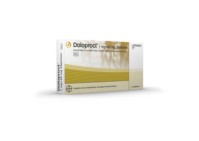DOLOPROCT 1 mg + 40 mg Zpfchen