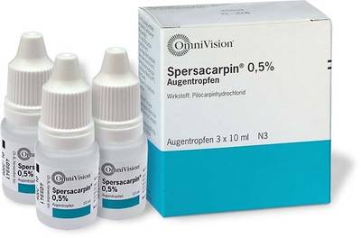SPERSACARPIN 0,5% Augentropfen