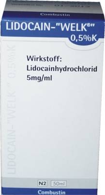 LIDOCAIN Welk 1% Injektionsl�sung Ampullen
