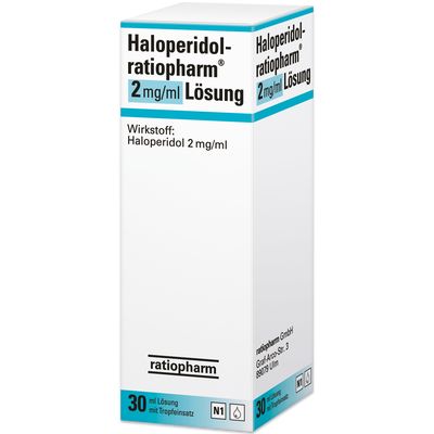 HALOPERIDOL-ratiopharm 2 mg/ml Lsg.z.Einn.Tropf.