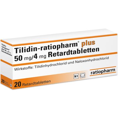 TILIDIN-ratiopharm plus 50/4mg Retardtabletten