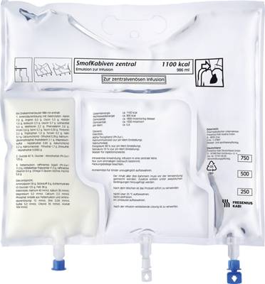 SMOFKABIVEN zentral Emulsion zur Infusion