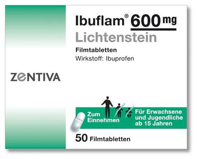 IBUFLAM 600 mg Lichtenstein Filmtabletten