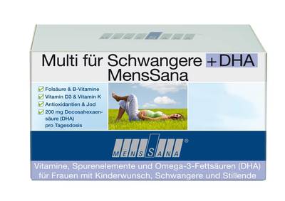 MULTI FR Schwangere+DHA MensSana Kapseln
